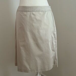Gap Tan Cotton Skirt sz 6